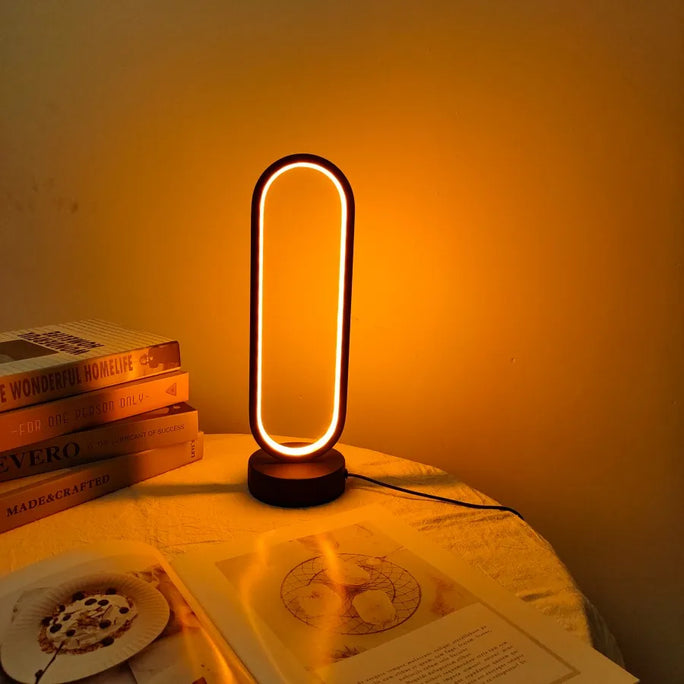 Three-Color LED Bedside Lamp