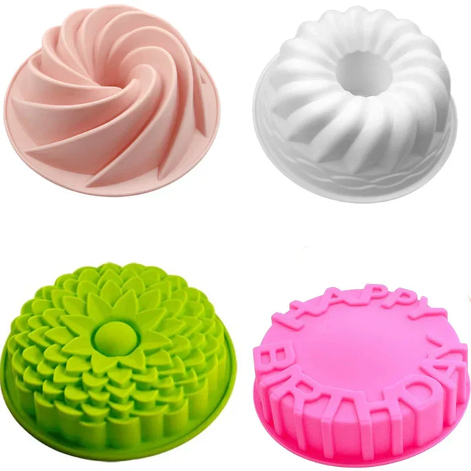 Spiral Silicone Cake Mold