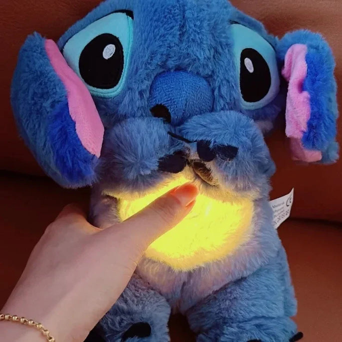 Kawaii Stitch Plush Doll – Musical Sleeping Companion
