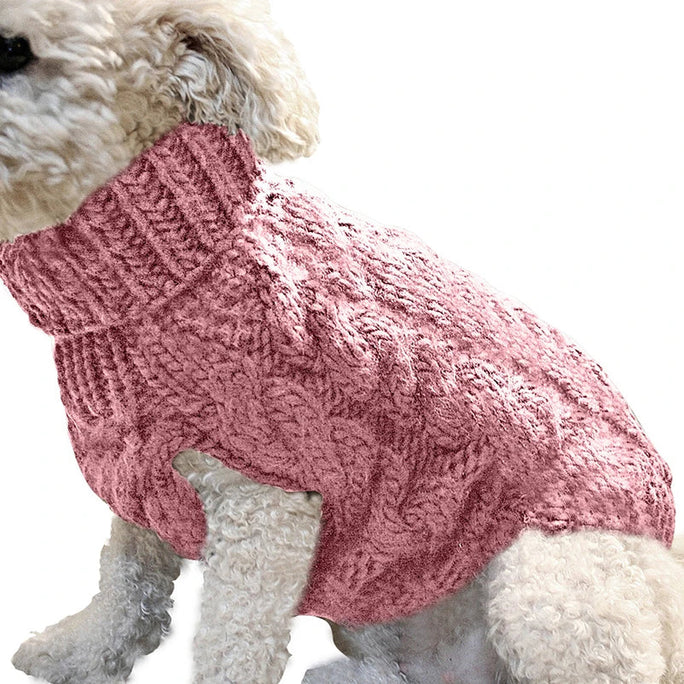 Winter Turtleneck Dog Sweater